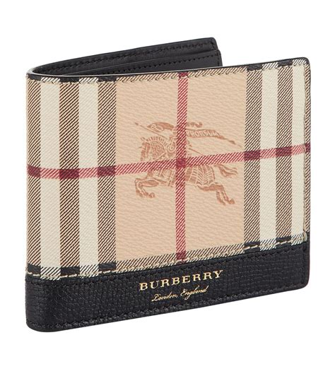 burberry haymarket check card holder|Men’s Designer Wallets .